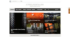 Desktop Screenshot of cykelportalen.dk